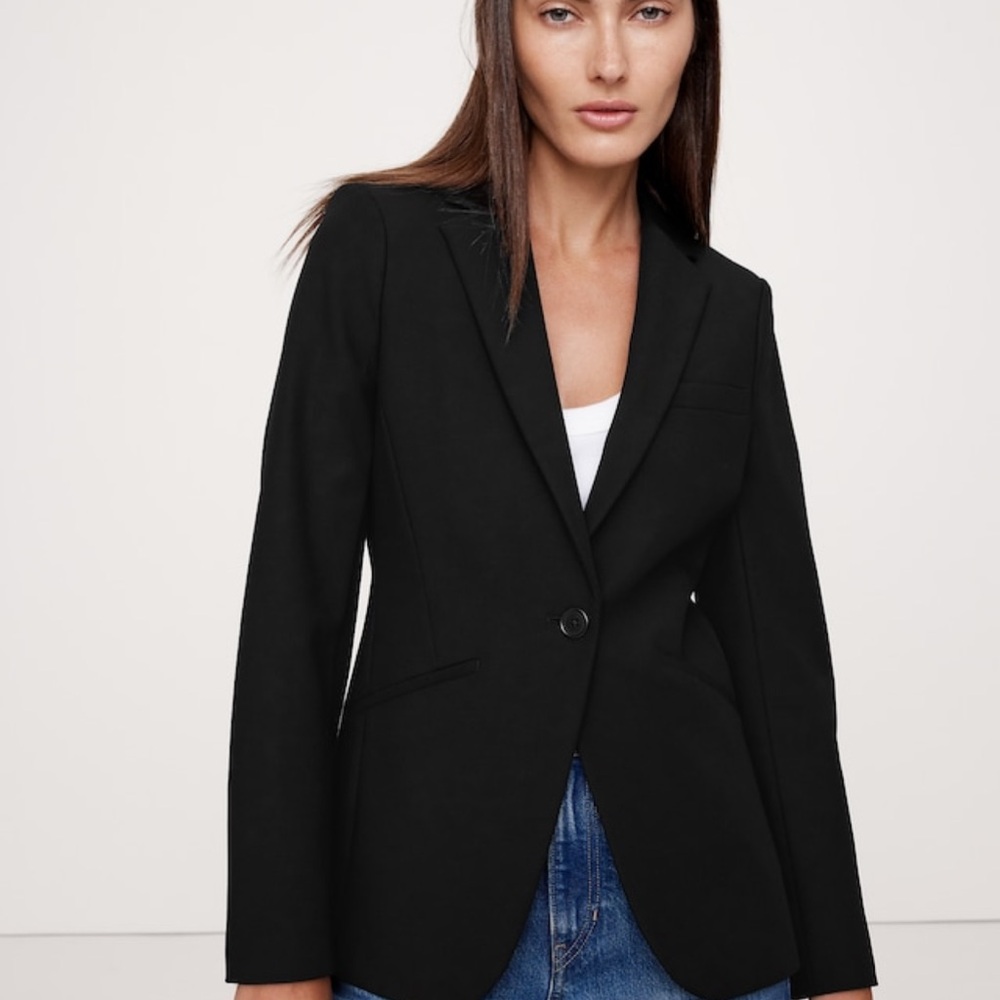 Banana Republic Classic Black Blazer